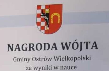 NAGRODY WÓJTA GMINY OSTRÓW WIELKOPOLSKI PRZYZNANE