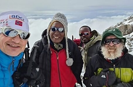 Mieszkaniec Gorzyc Wielkich zdobywał Kilimandżaro z Aleksandrem Dobą
