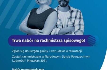 NABÓR UZUPEŁNIAJĄCY NA RACHMISTRZÓW W SPISIE POWSZECHNYM