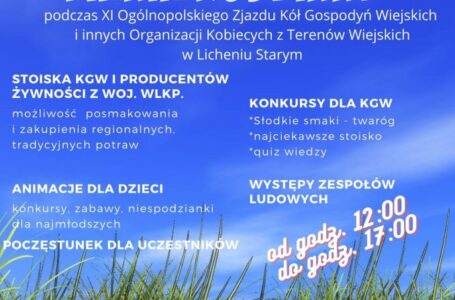 JARMARK KULTUROWY – PIKNIK RODZINY W LICHENIU STARYM