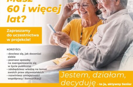 Zapraszamy seniorów na warsztaty