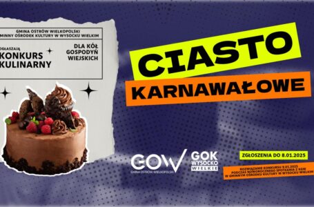 Konkurs na „Ciasto karnawałowe”