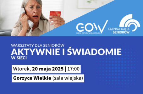 Aktywnie i świadomie w sieci. Warsztaty dla seniorów