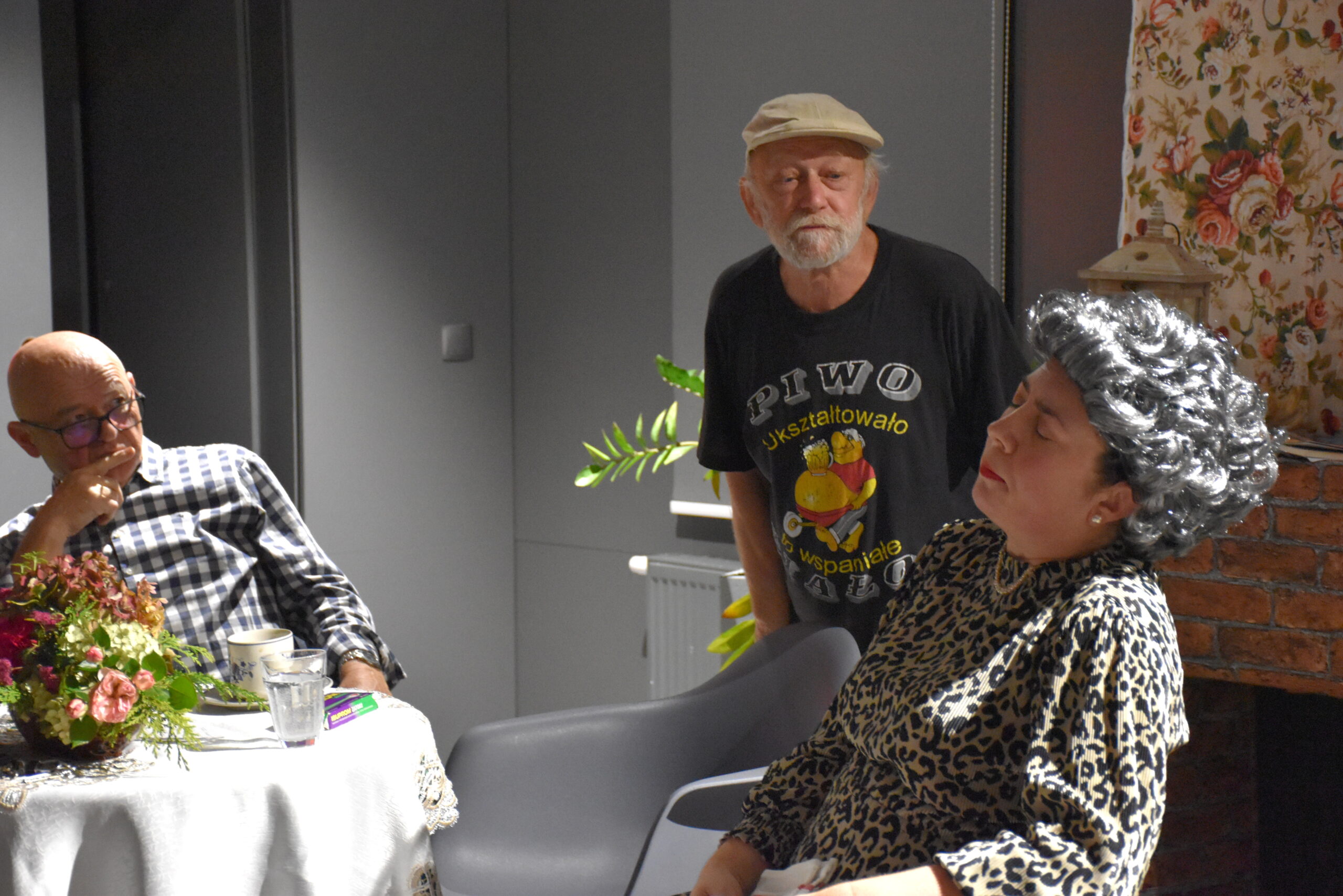 Teatralna niedziela w gorzyckiej bibliotece