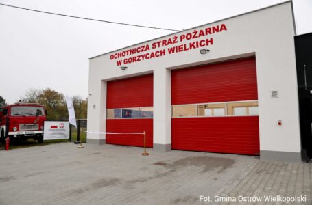 Zmodernizowana remiza dla OSP Gorzyce Wielkie