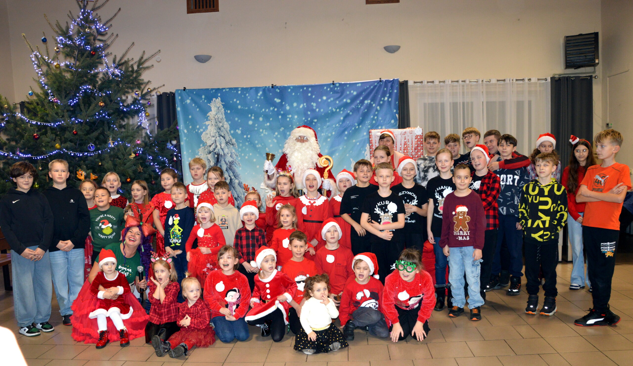 Spotkanie mikołajkowe w Biniewie