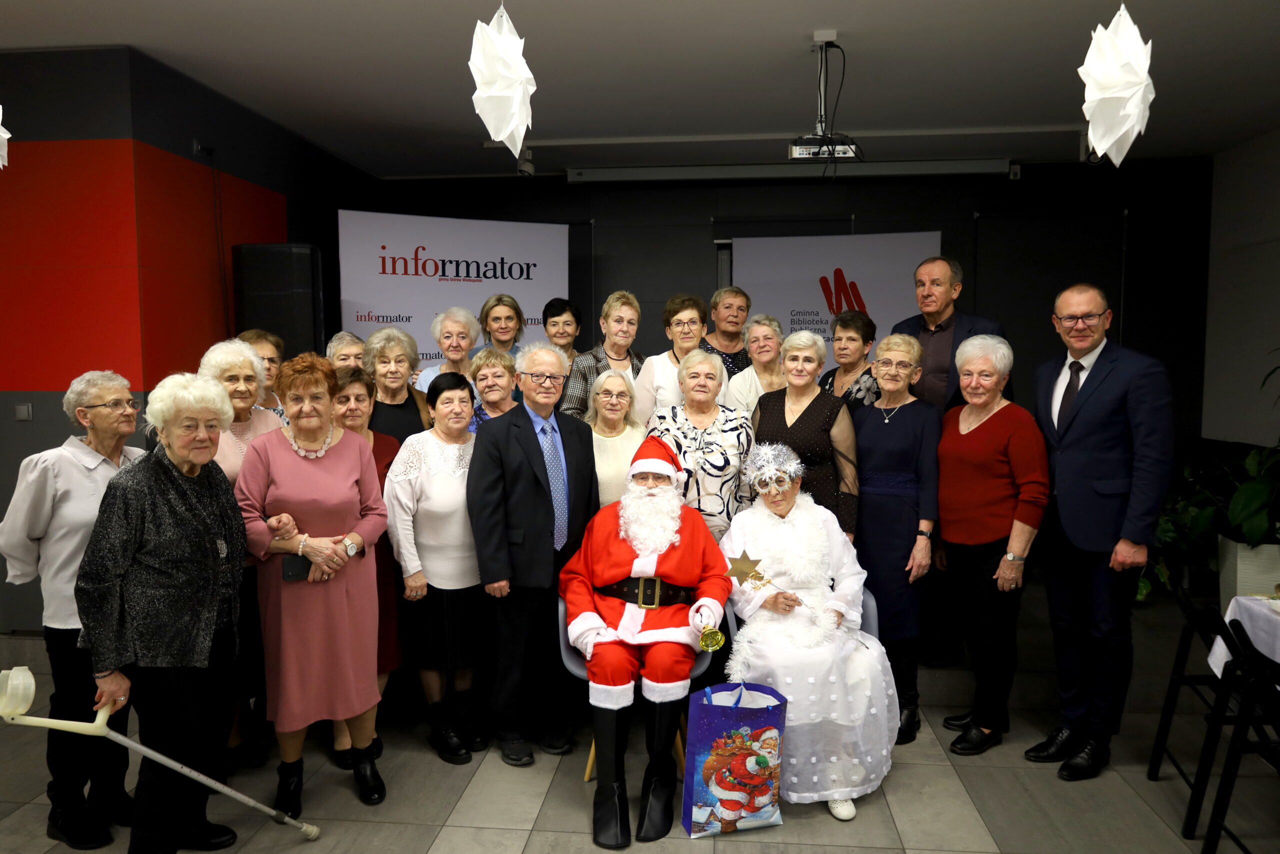 Spotkanie wigilijne w gorzyckim Klubie Aktywnego Seniora