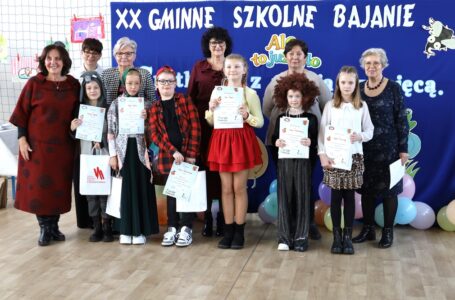 Jubileuszowy Gminny Konkurs „Szkolne Bajanie”