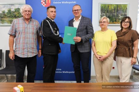 Gmina Ostrów Wielkopolski wspiera strażaków ochotników